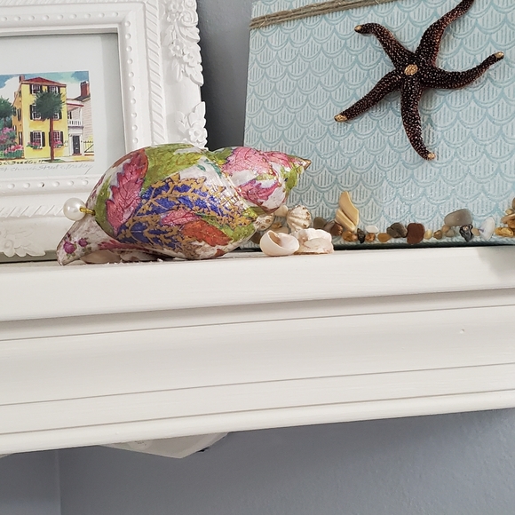 Spiral Snail Shell Ornament Aromatic Paisley Designโ๏ธ๐โ๏ธ - Picture 5 of 8